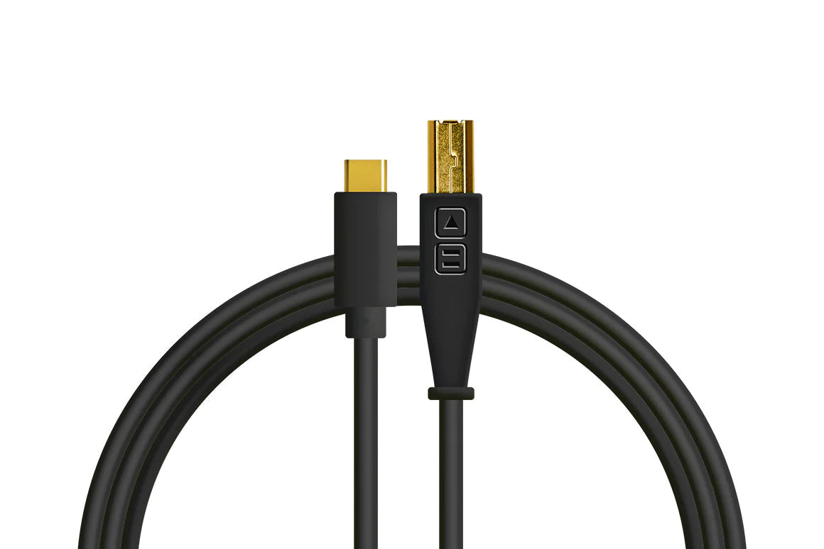 Chroma Cables USB-C to USB-B Black