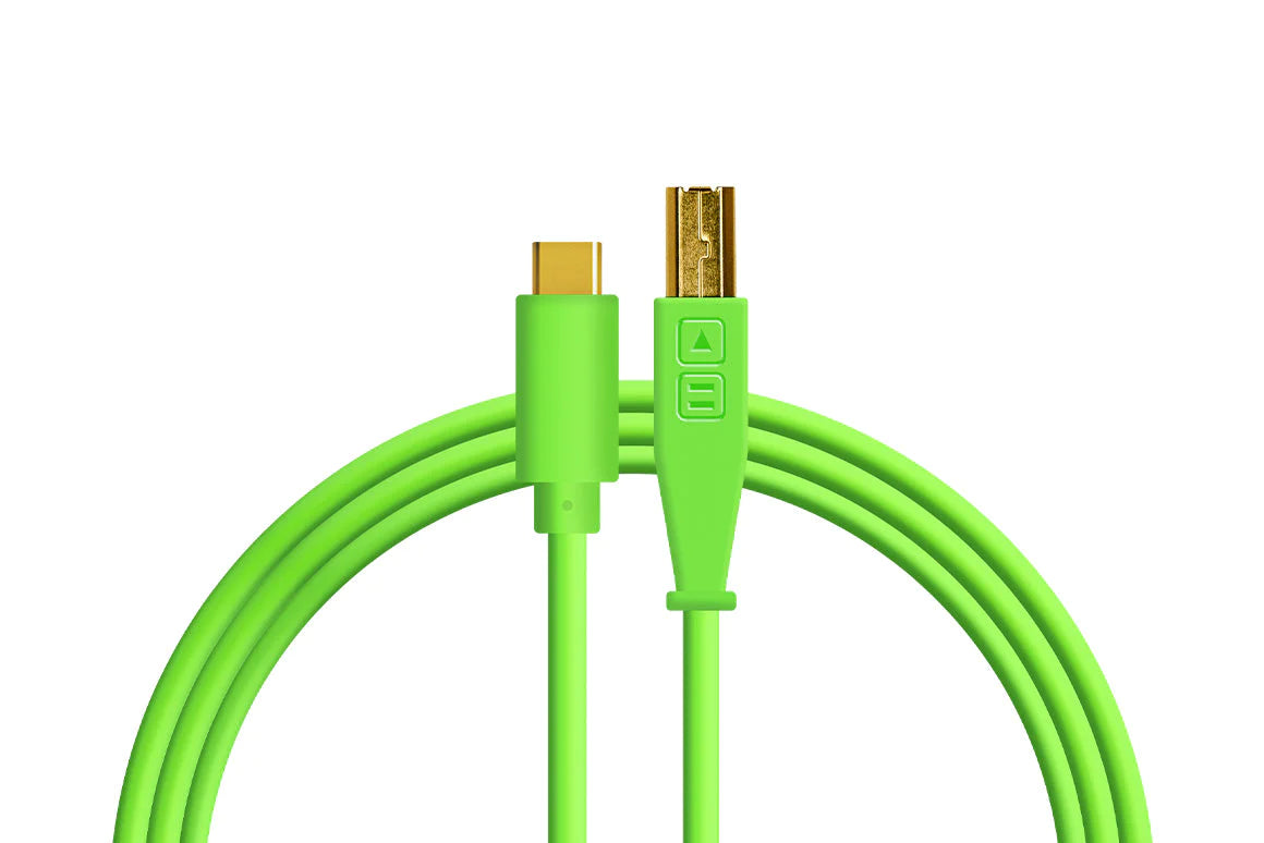 Chroma Cables USB-C to USB-B Green
