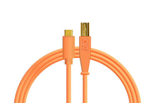 Chroma Cables USB-C to USB-B Orange